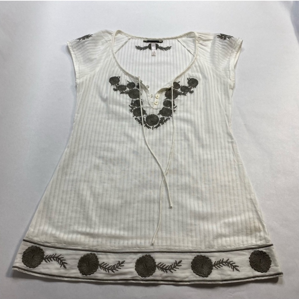 Free People Women's tunic top, sz 6, Embroidered